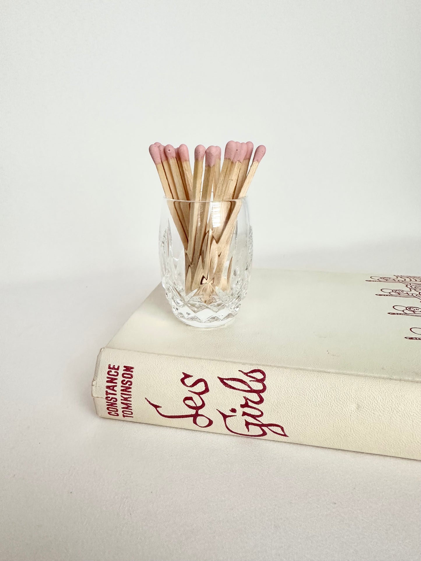 Lyssa Crystal Matchstick Vessel