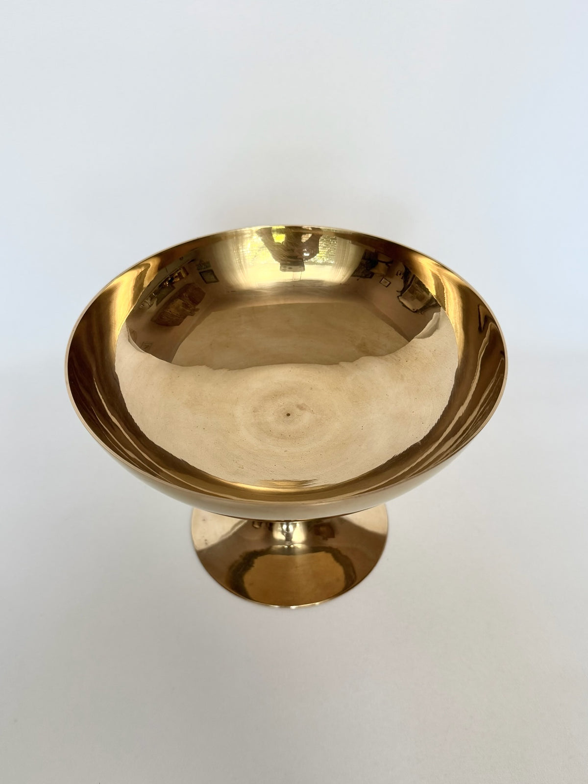 Madigan Brass Pedestal Dish