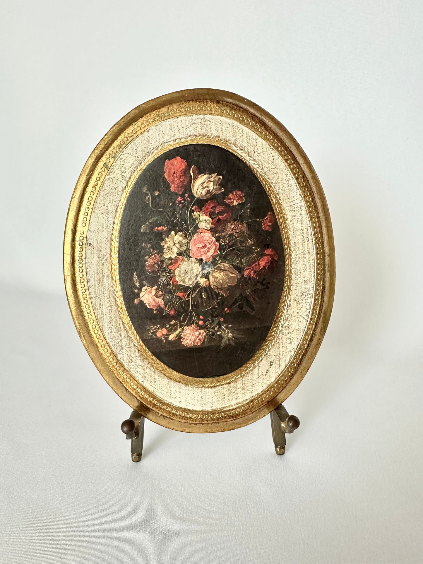 Ginnie Floral Plaque Pair