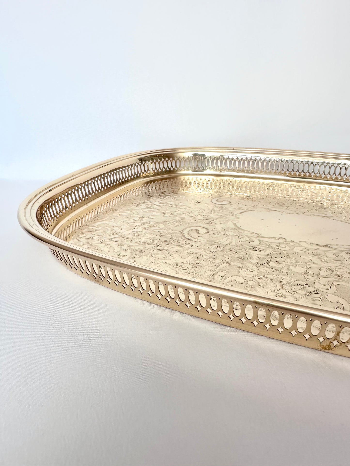 Newbury Brass Serving Tray