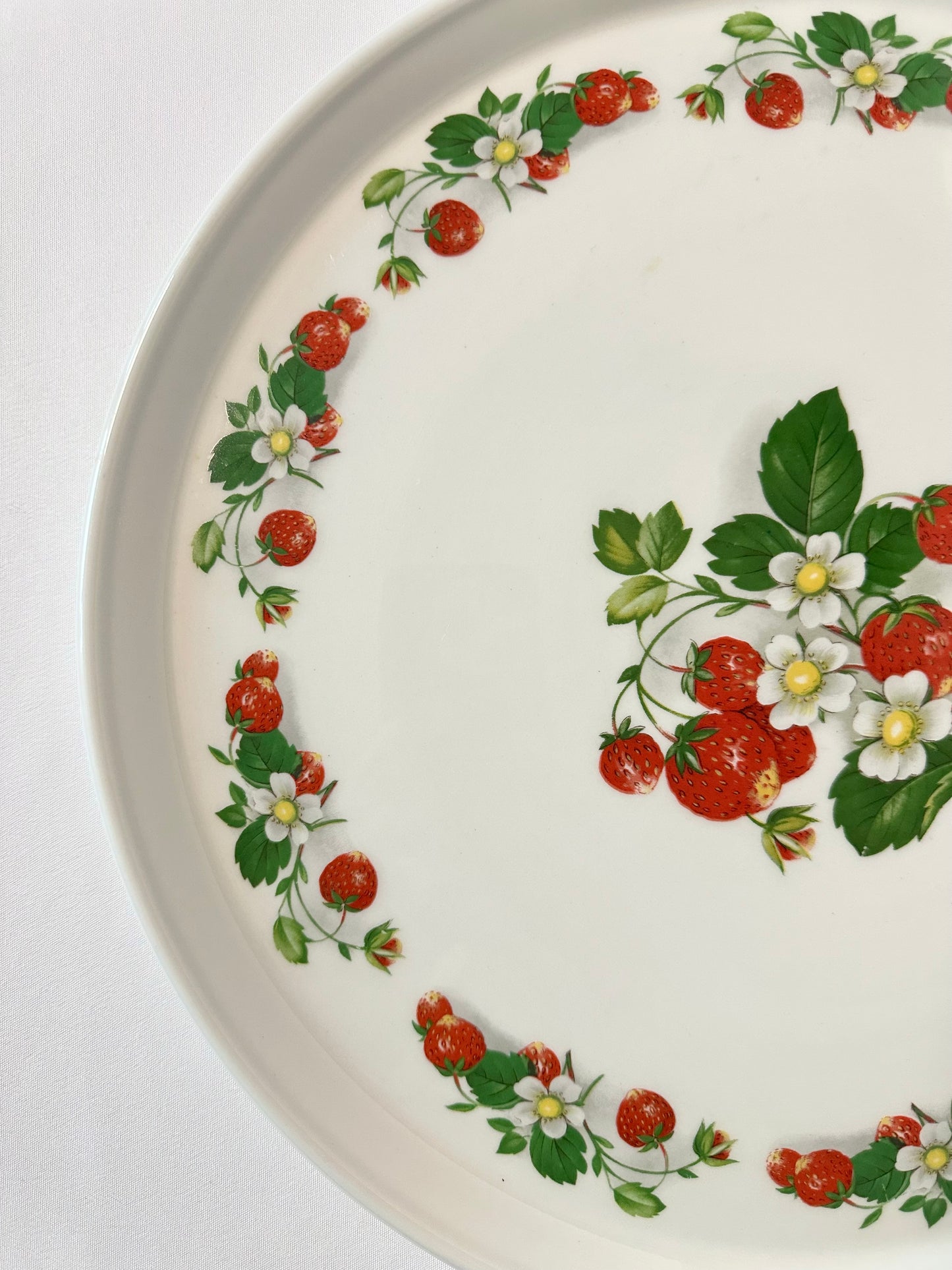 Tansy Strawberry Platter