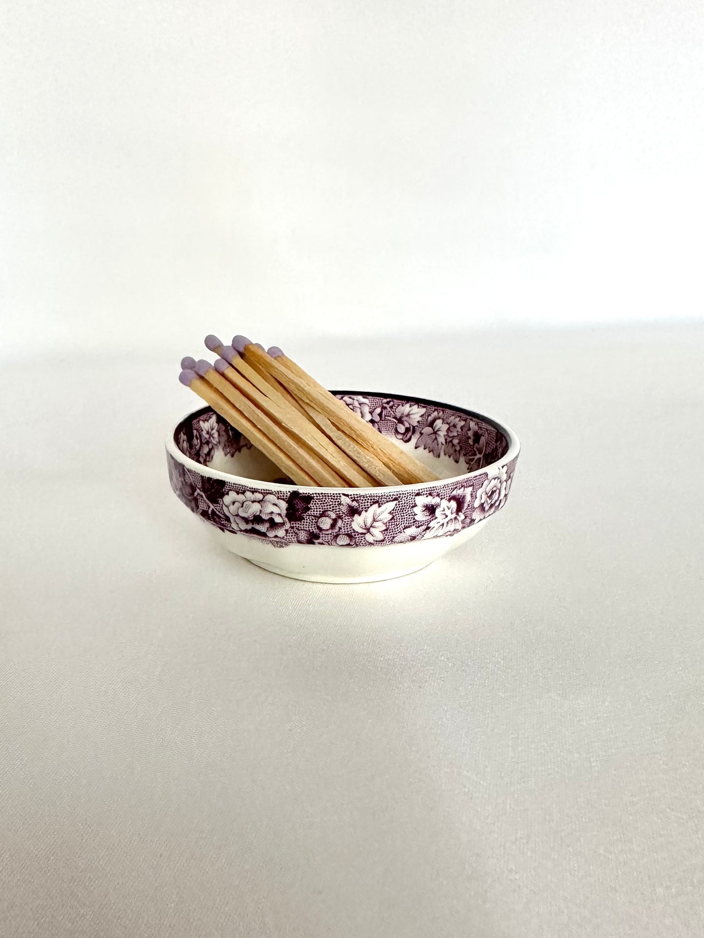 Zélie Transferware Matchstick Vessel