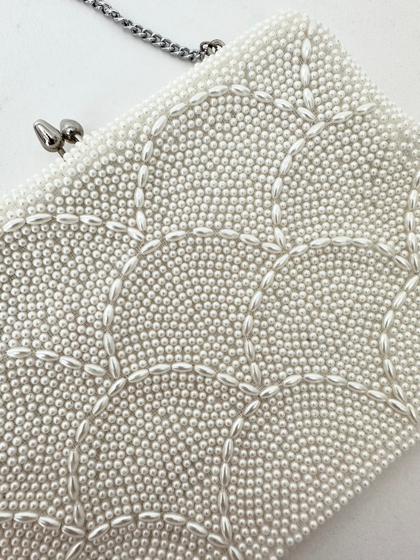 Lila Beaded Handbag