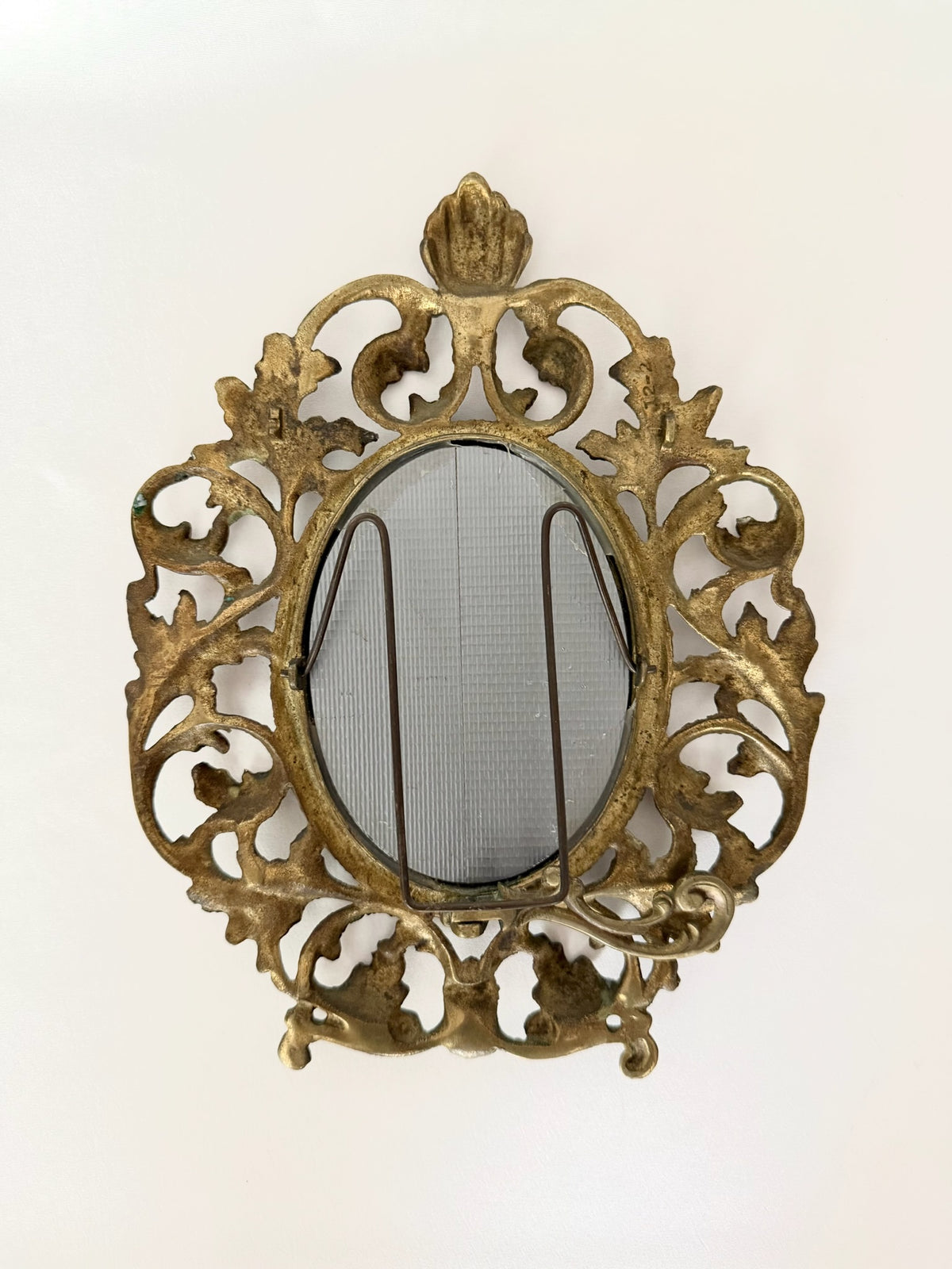 Minerva Brass Tabletop Mirror