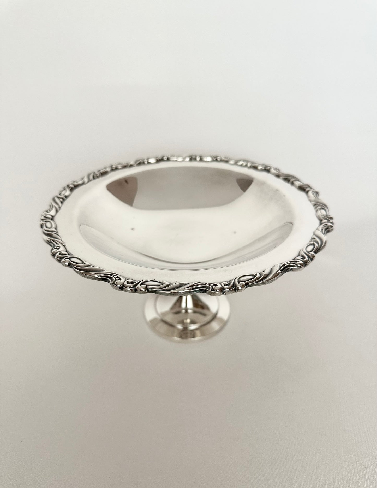 Delaney Silverplate Pedestal Dish