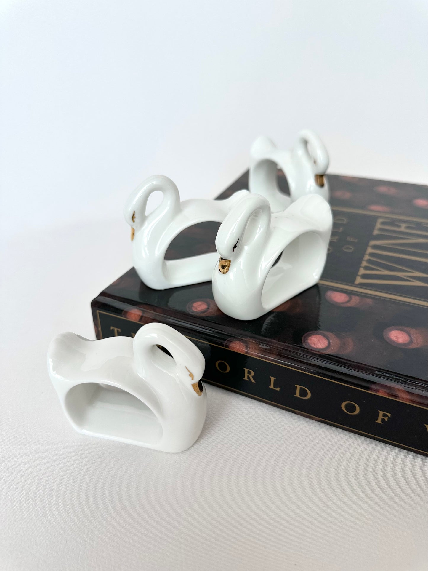 Prudence Swan Napkin Rings