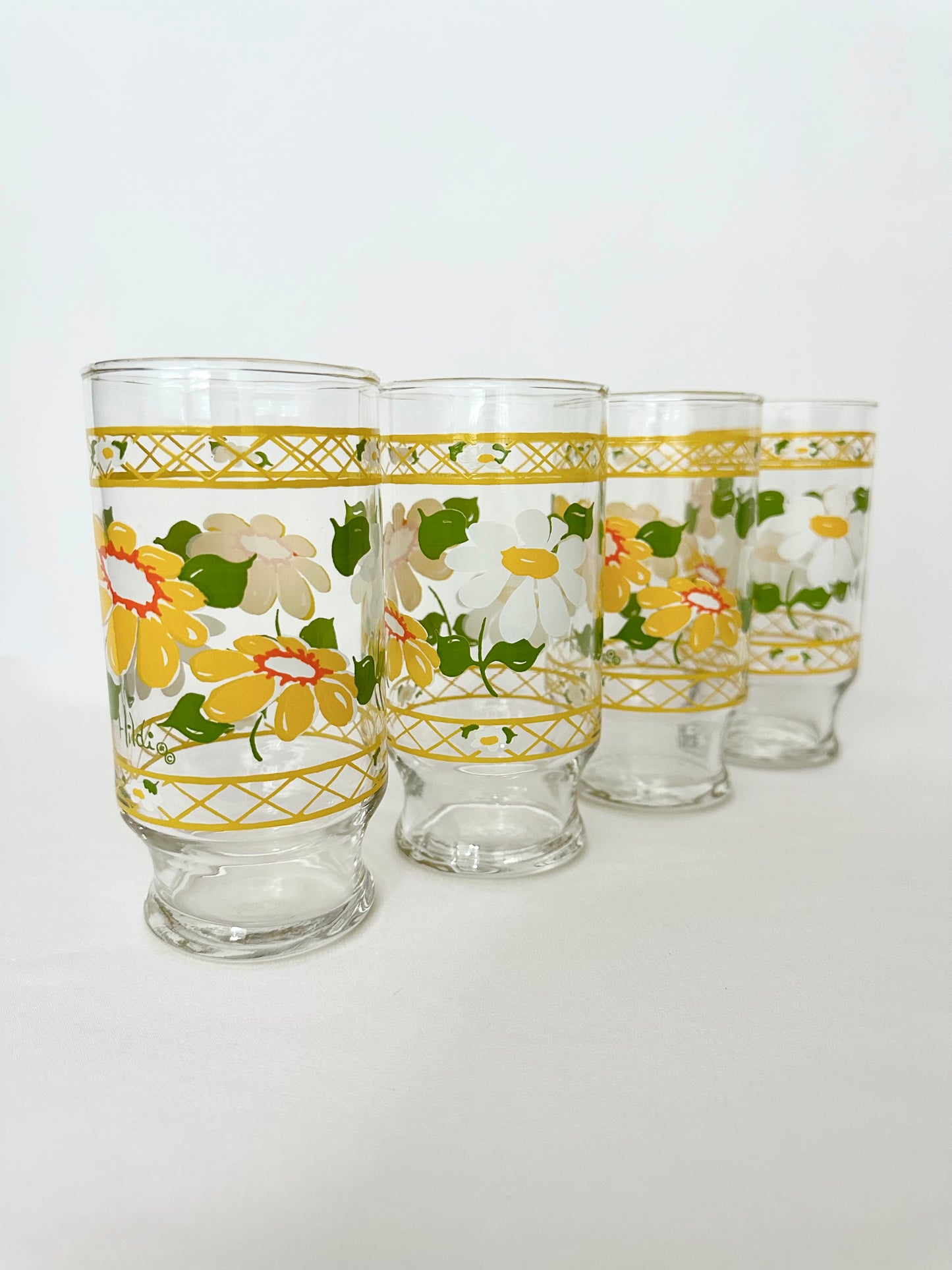 Daisy Floral Tumblers