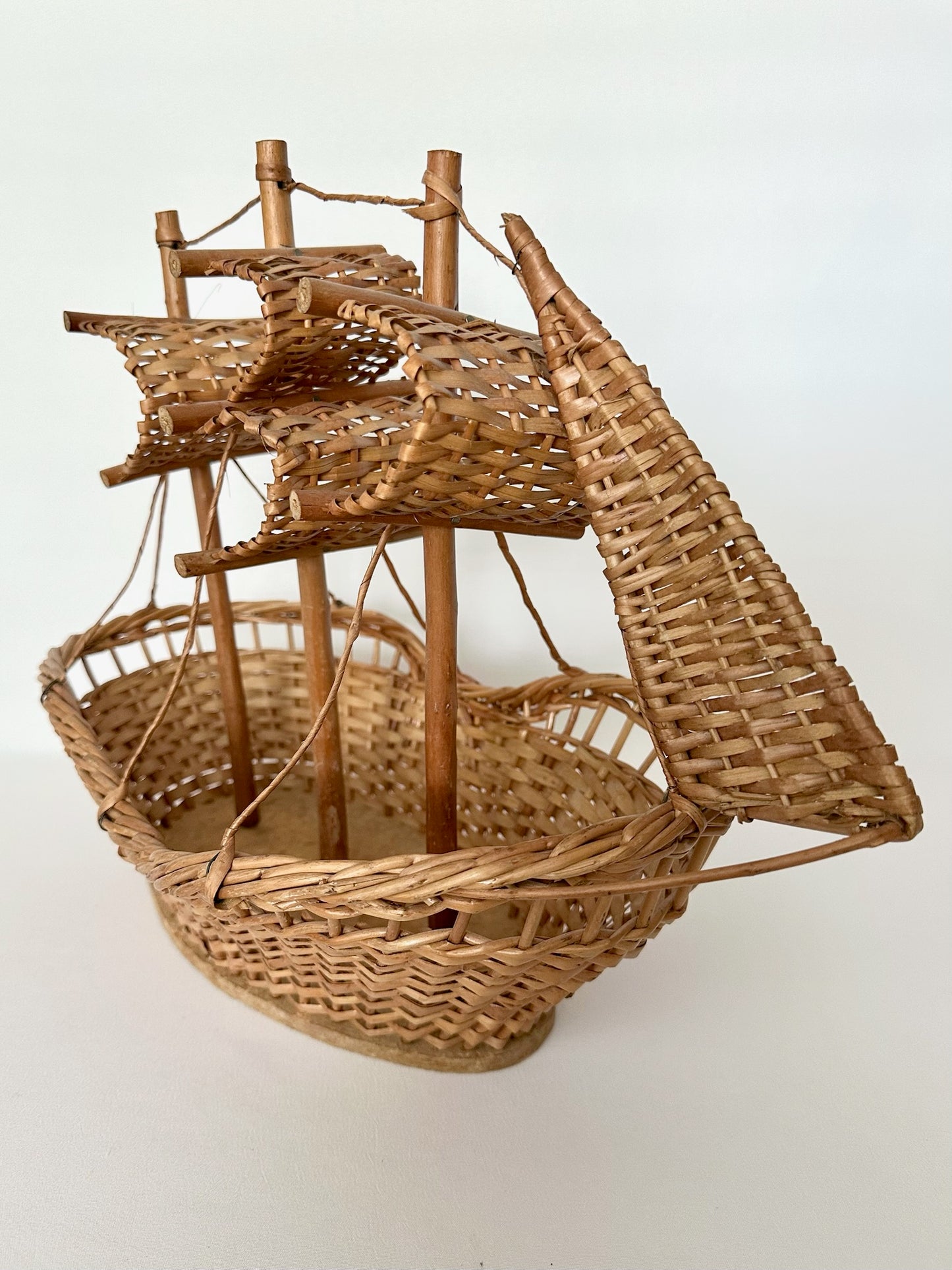 Fisher Wicker Basket