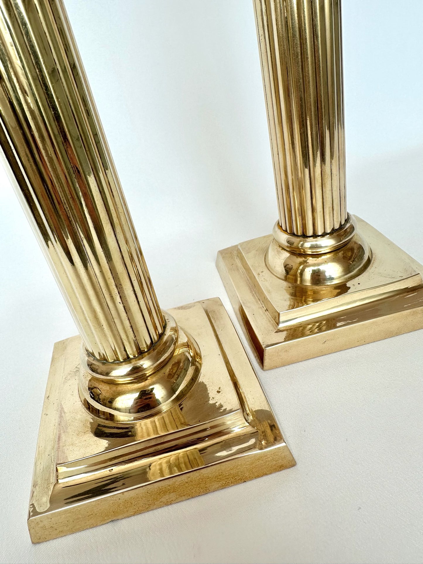 Harper Brass Candle Holders