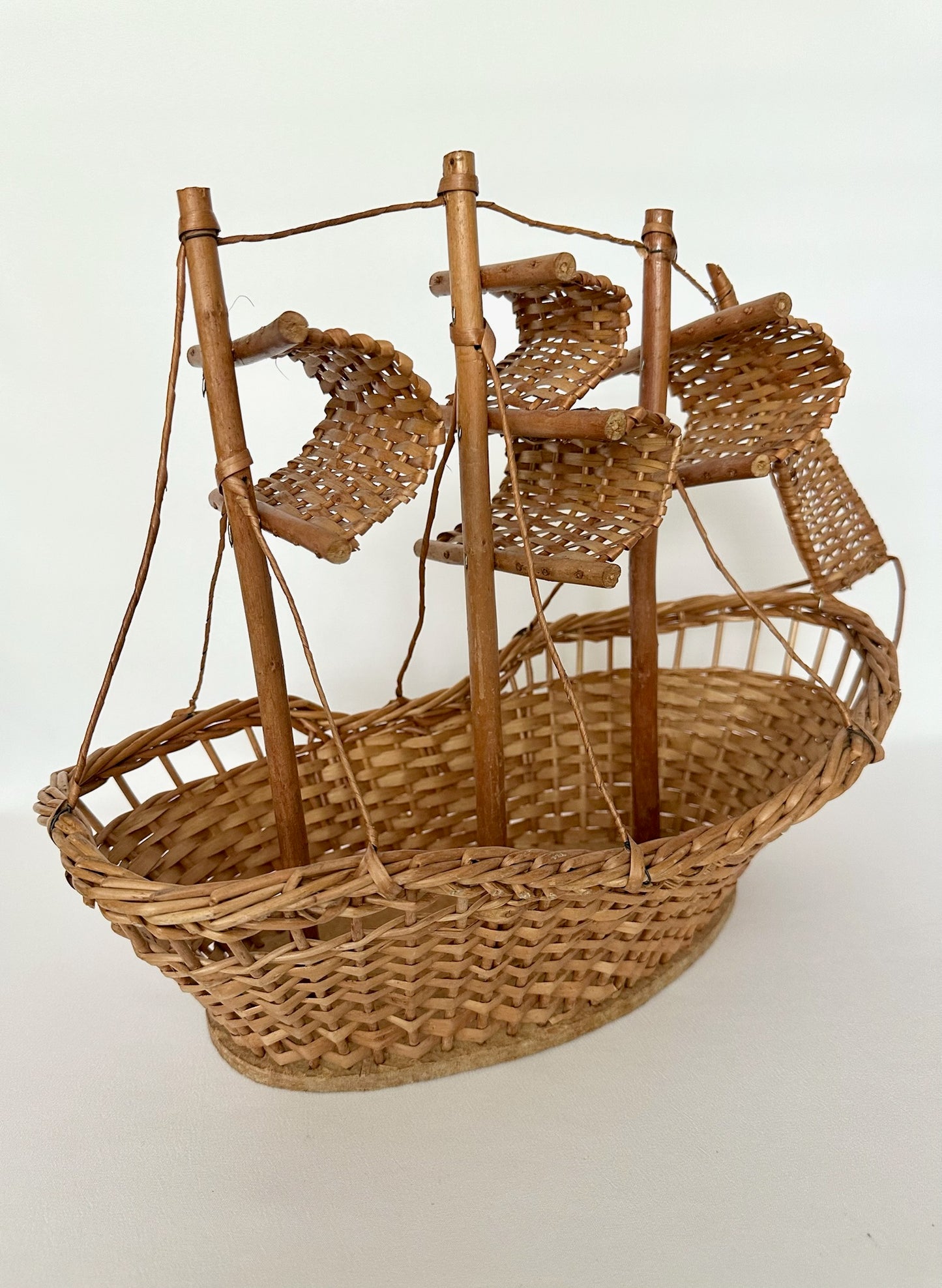 Fisher Wicker Basket
