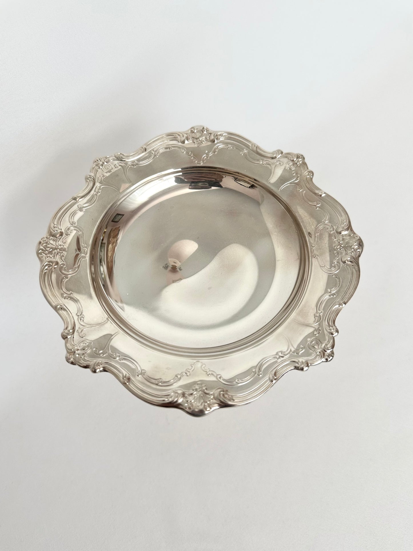 Devi Silverplate Pedestal Dish