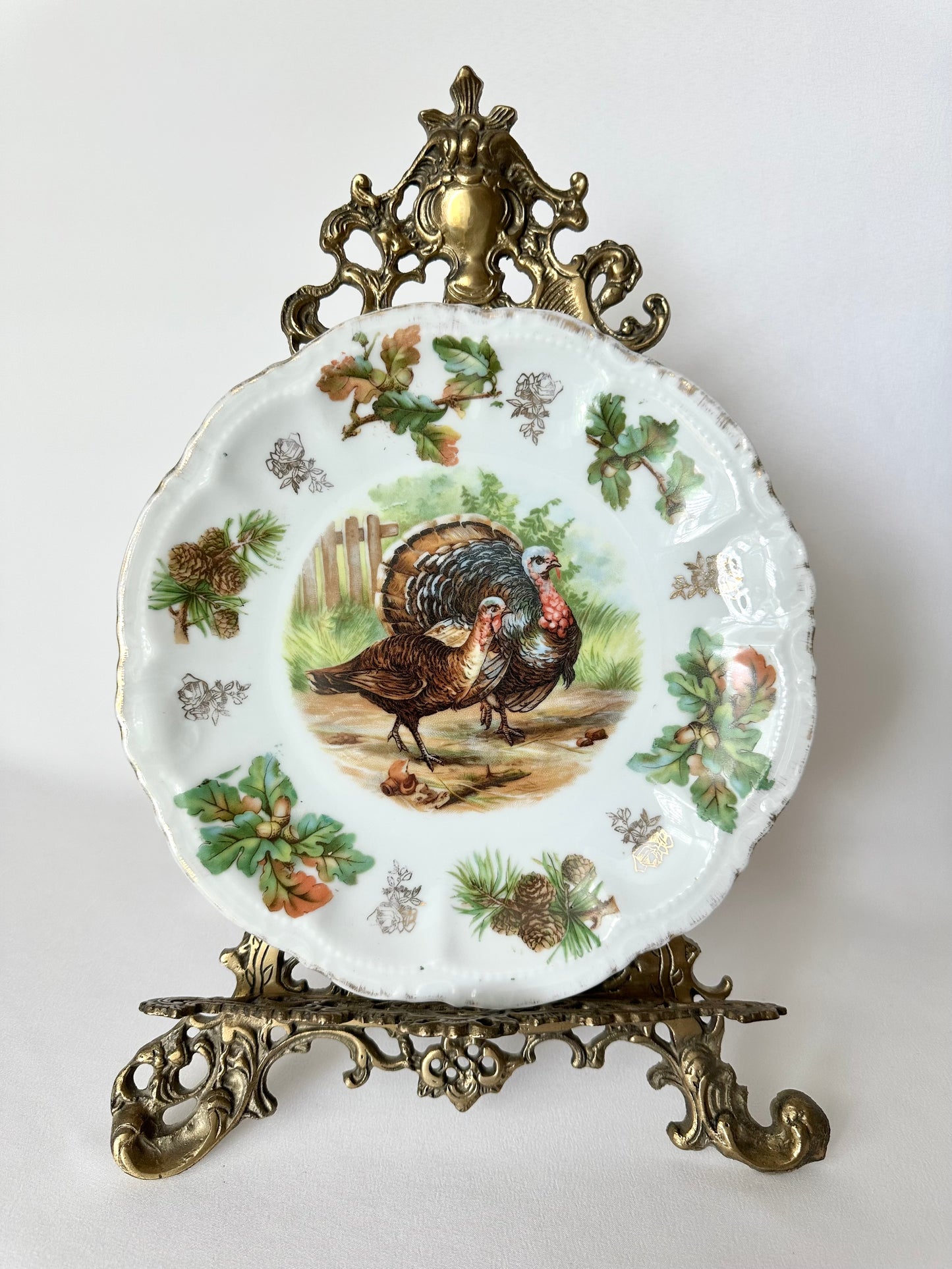 Tucker Turkey China Plate