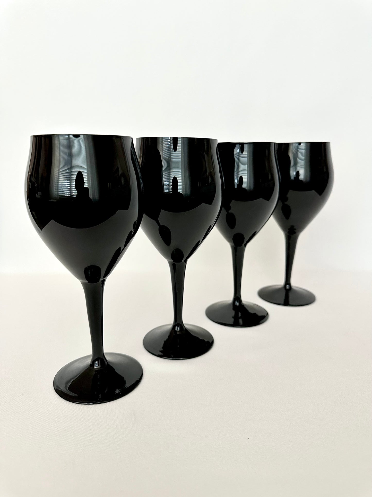 Misty Crystal Wine Goblets