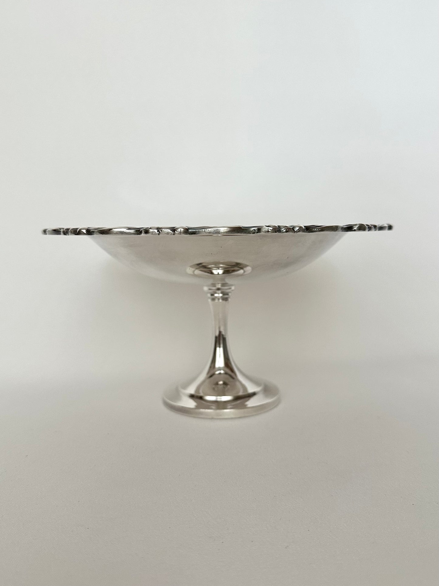 Delaney Silverplate Pedestal Dish