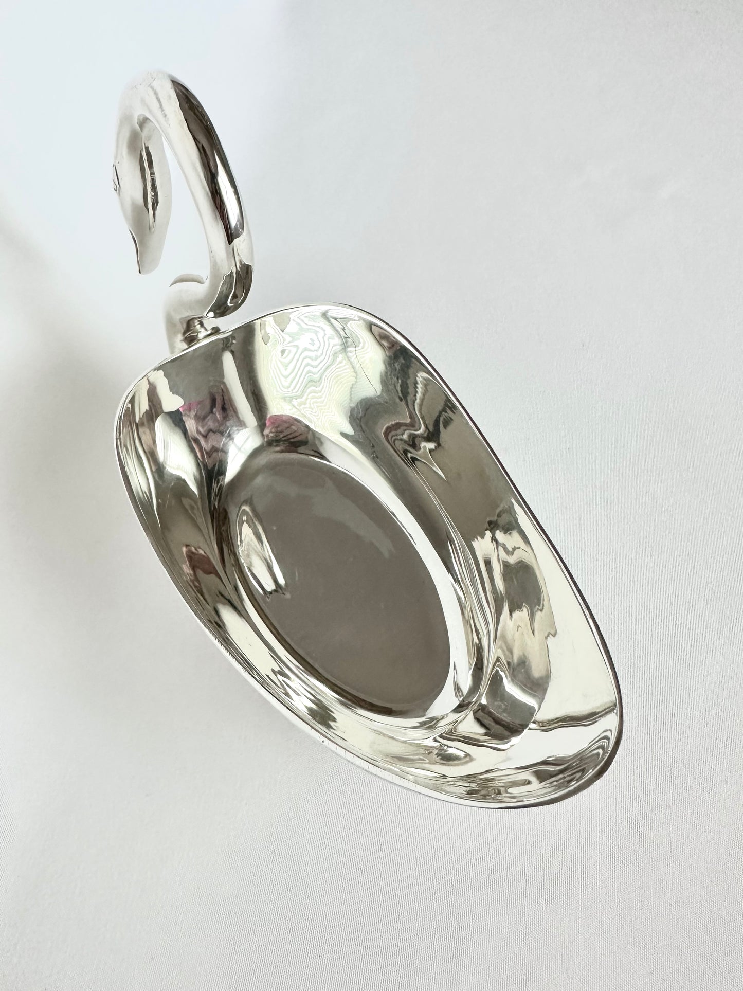 Maryse Silverplate Swan Dish