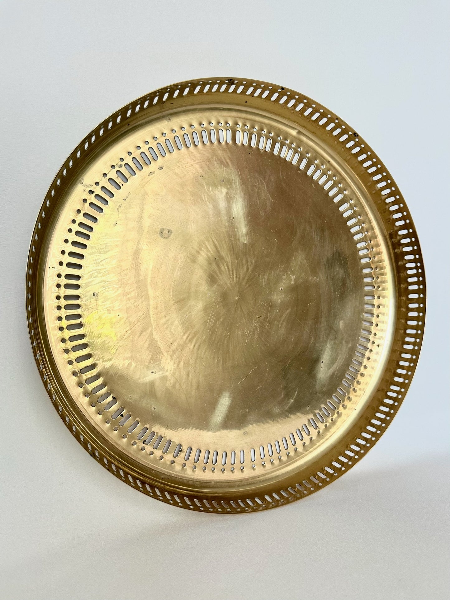 Claudette Brass Serving Tray