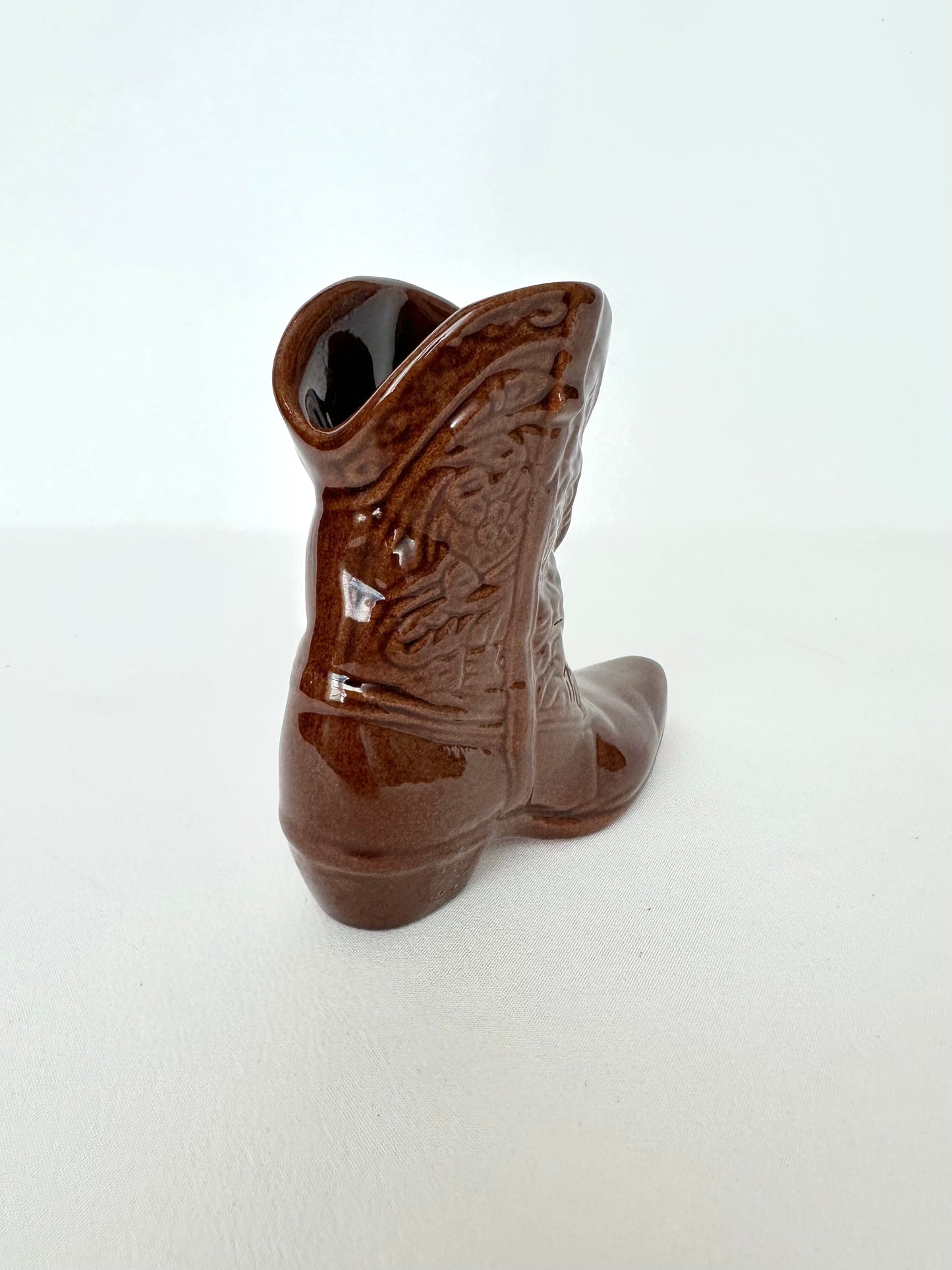 Wesley Ceramic Cowboy Boot