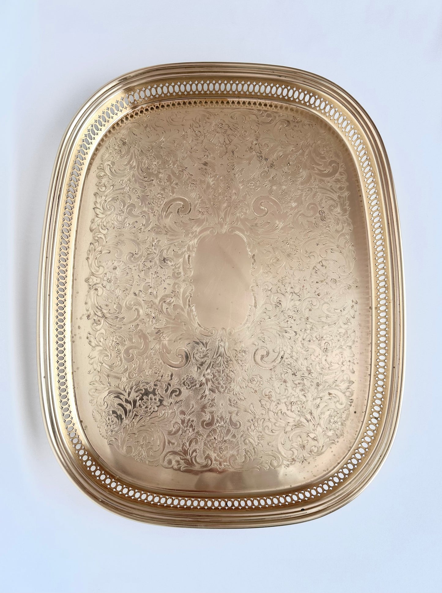 Newbury Brass Serving Tray