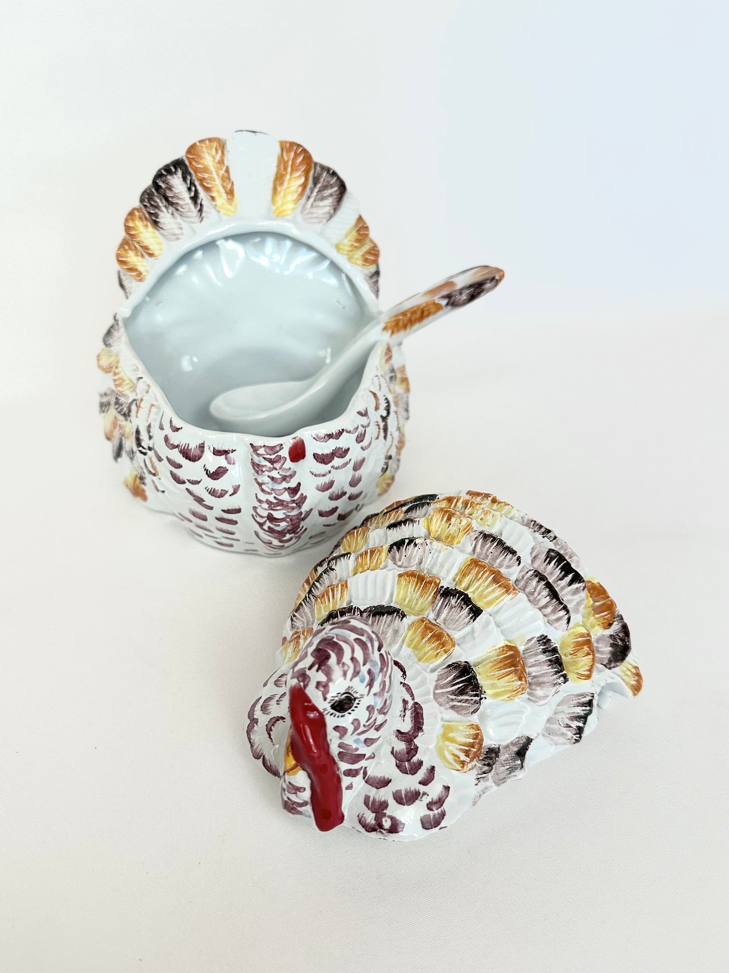 Percy Turkey Lidded Serving Bowl