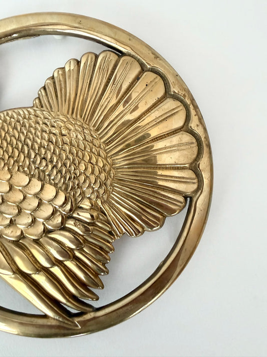 Cassius Brass Turkey Trivet