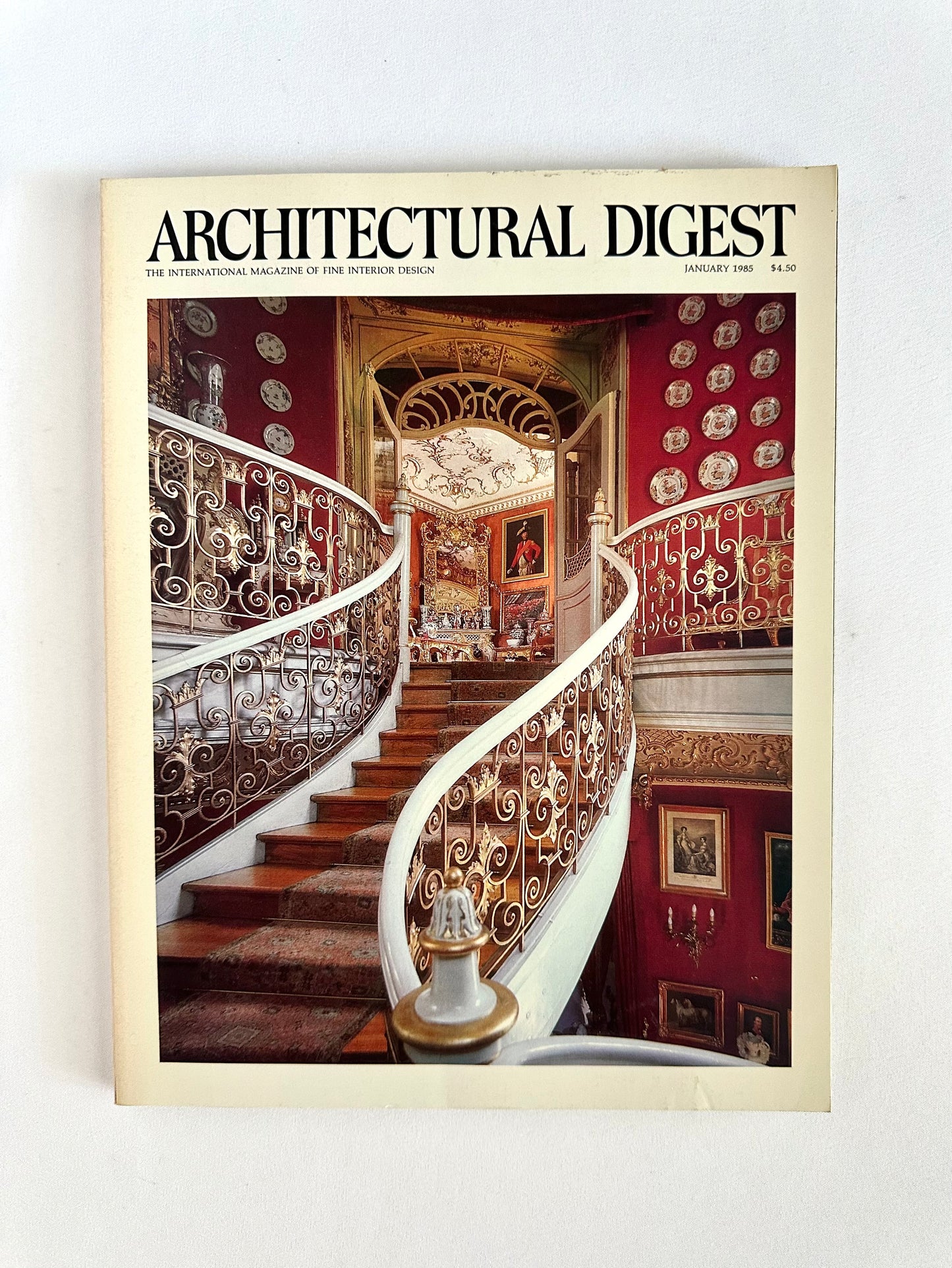 Vintage Architectural Digest Stack