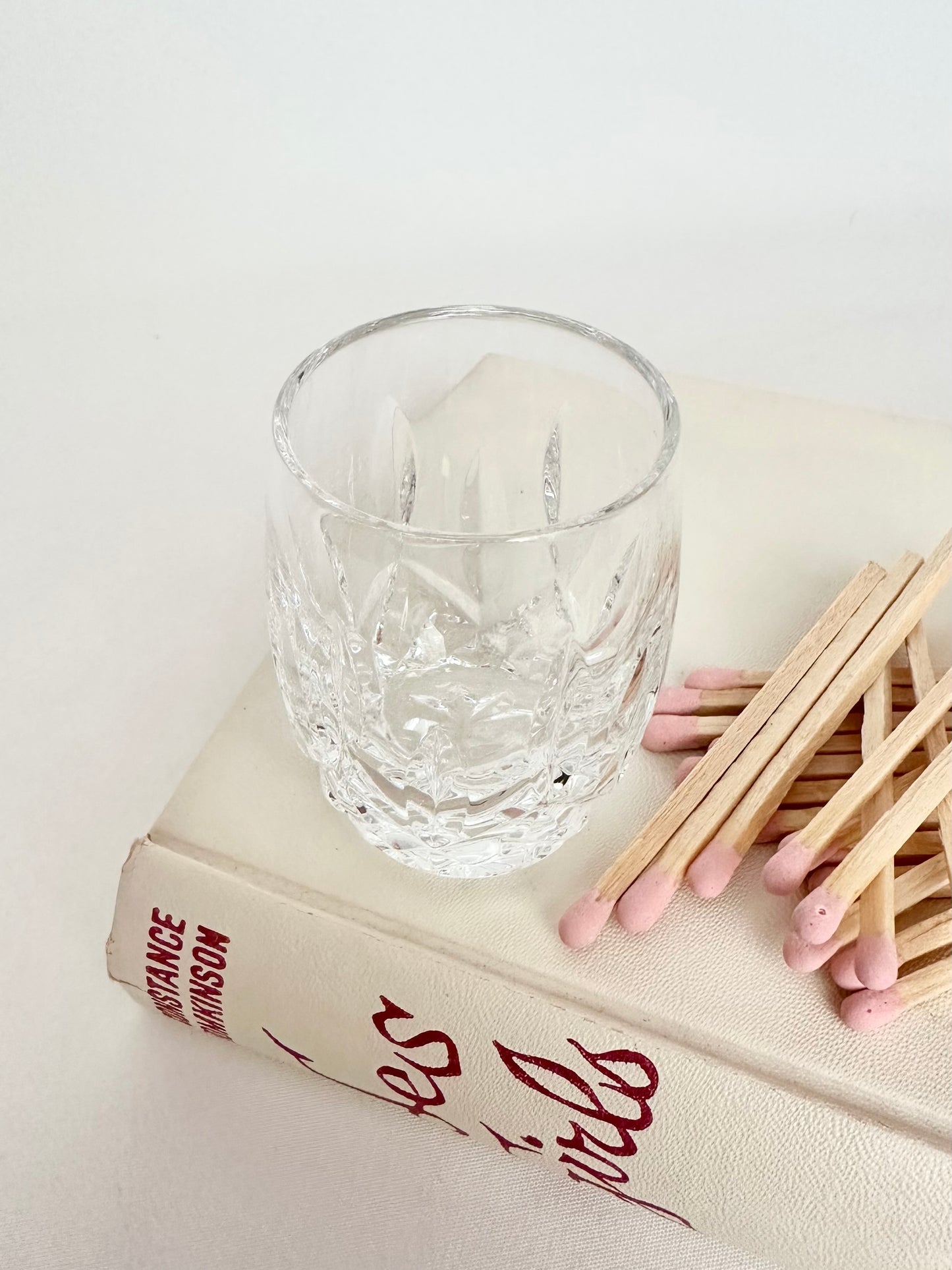 Lyssa Crystal Matchstick Vessel