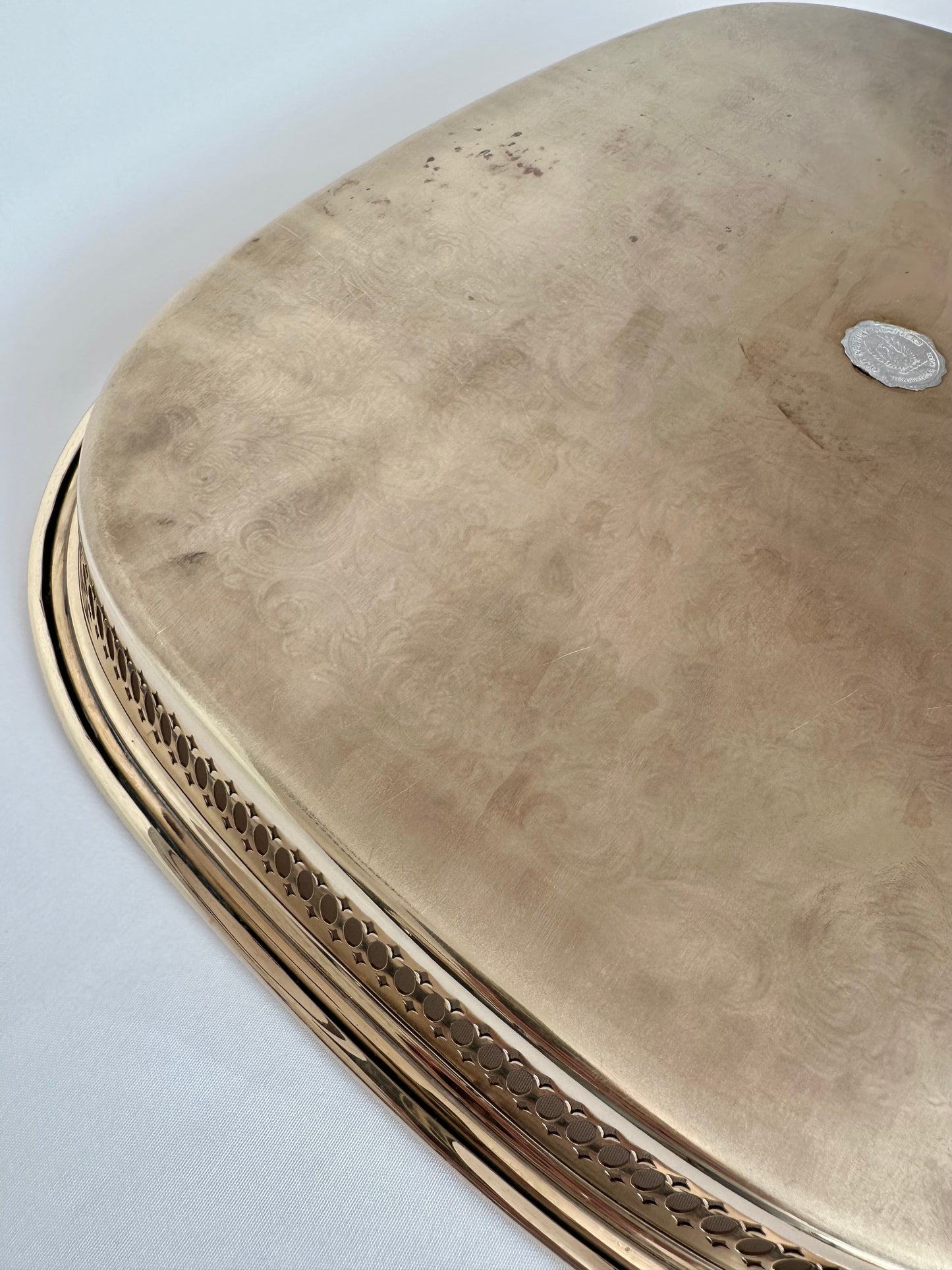 Newbury Brass Serving Tray