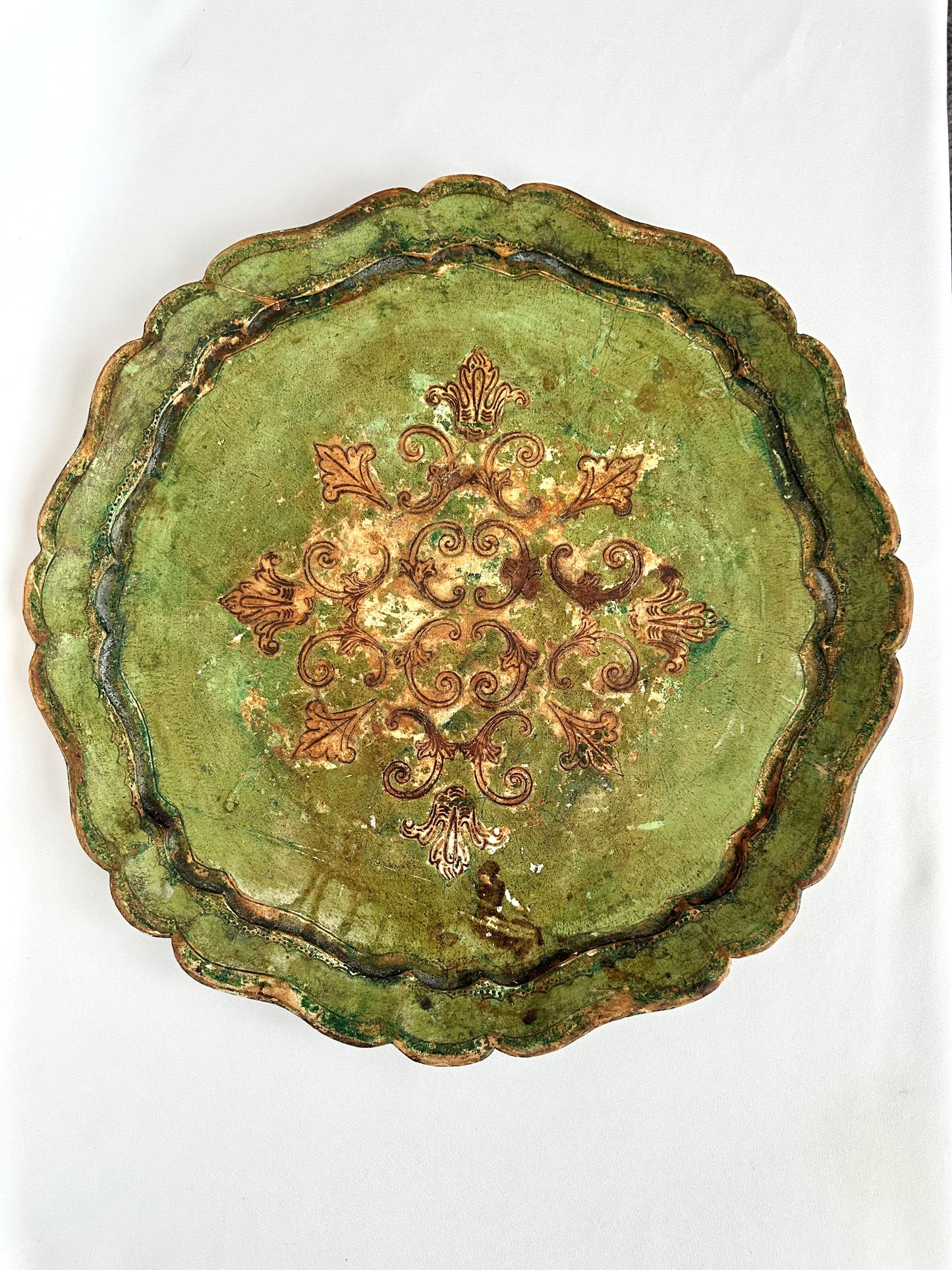 Olive Florentine Tray