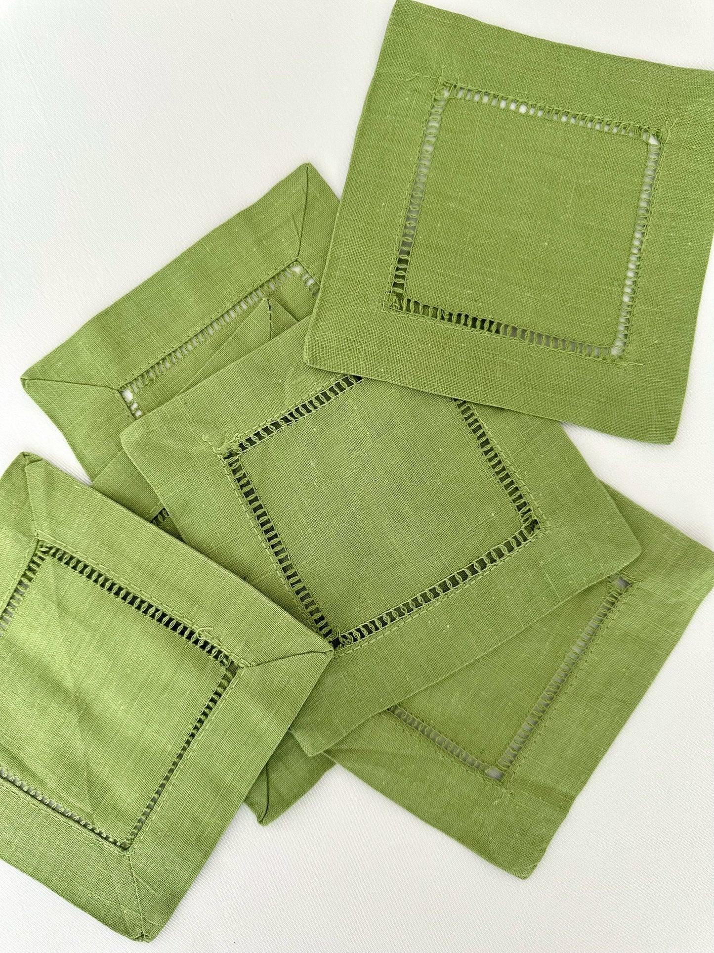 Fern Linen Cocktail Napkins