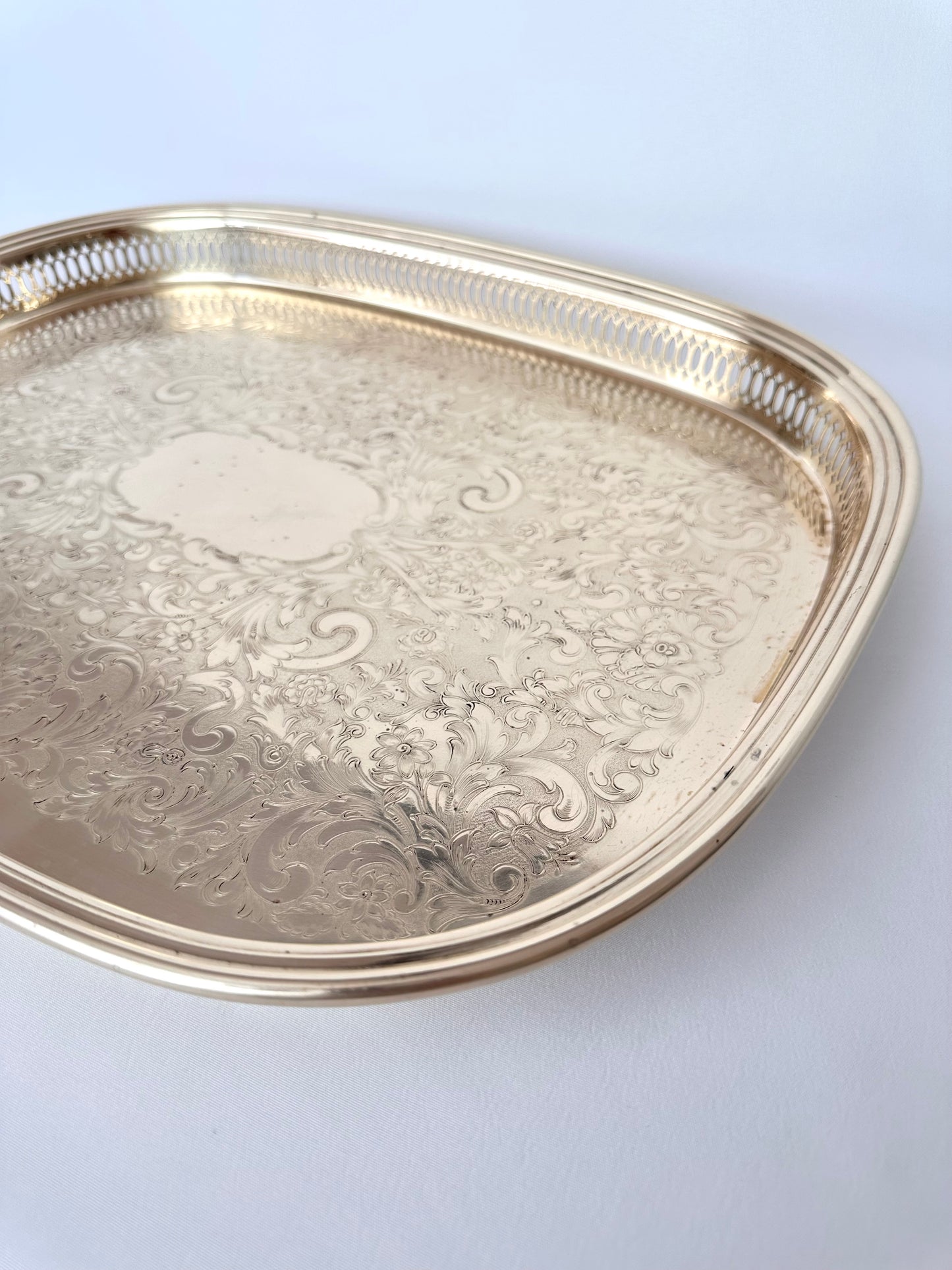 Newbury Brass Serving Tray