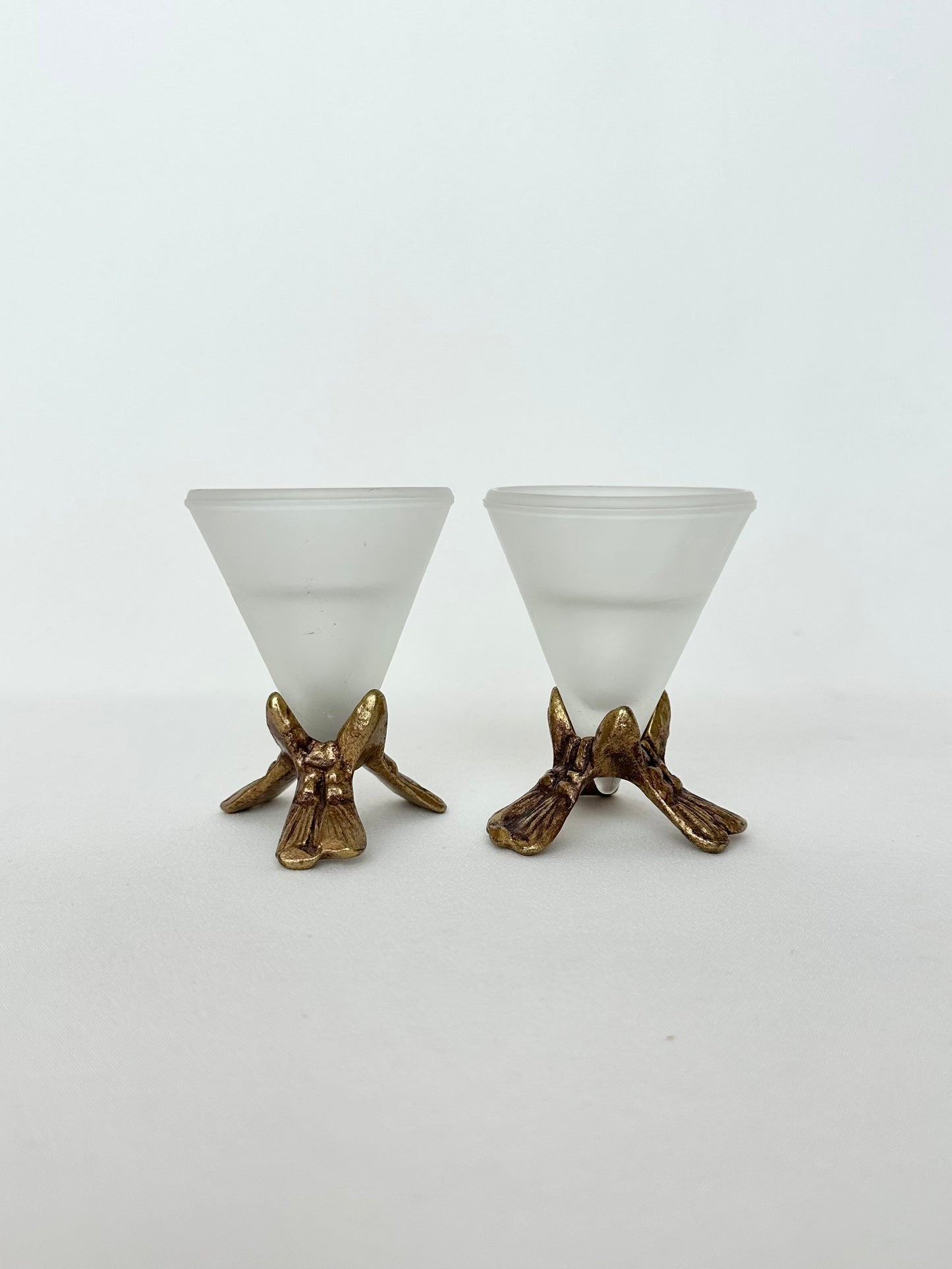 Kamaria Brass Candlestick Holders