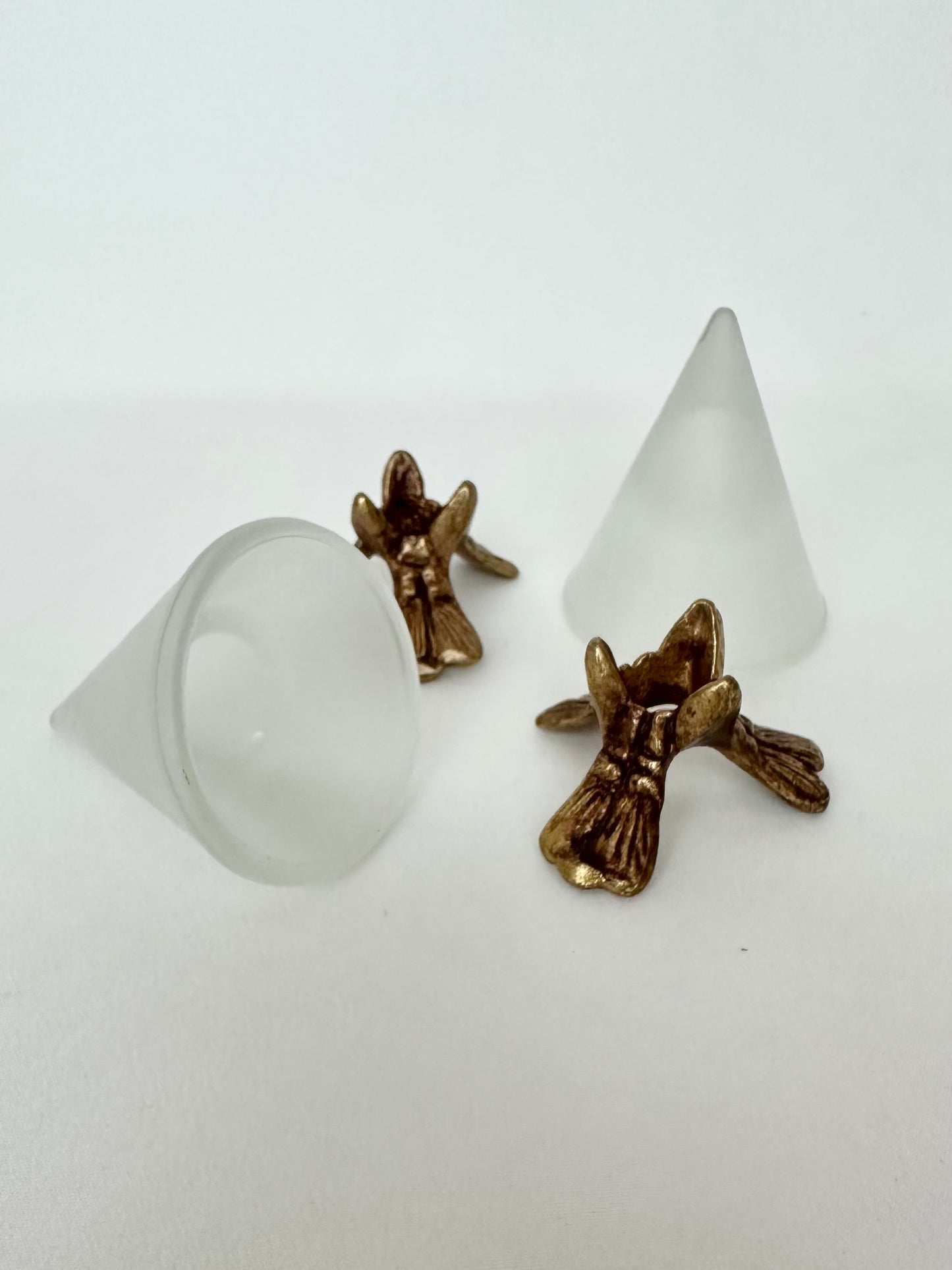 Kamaria Brass Candlestick Holders