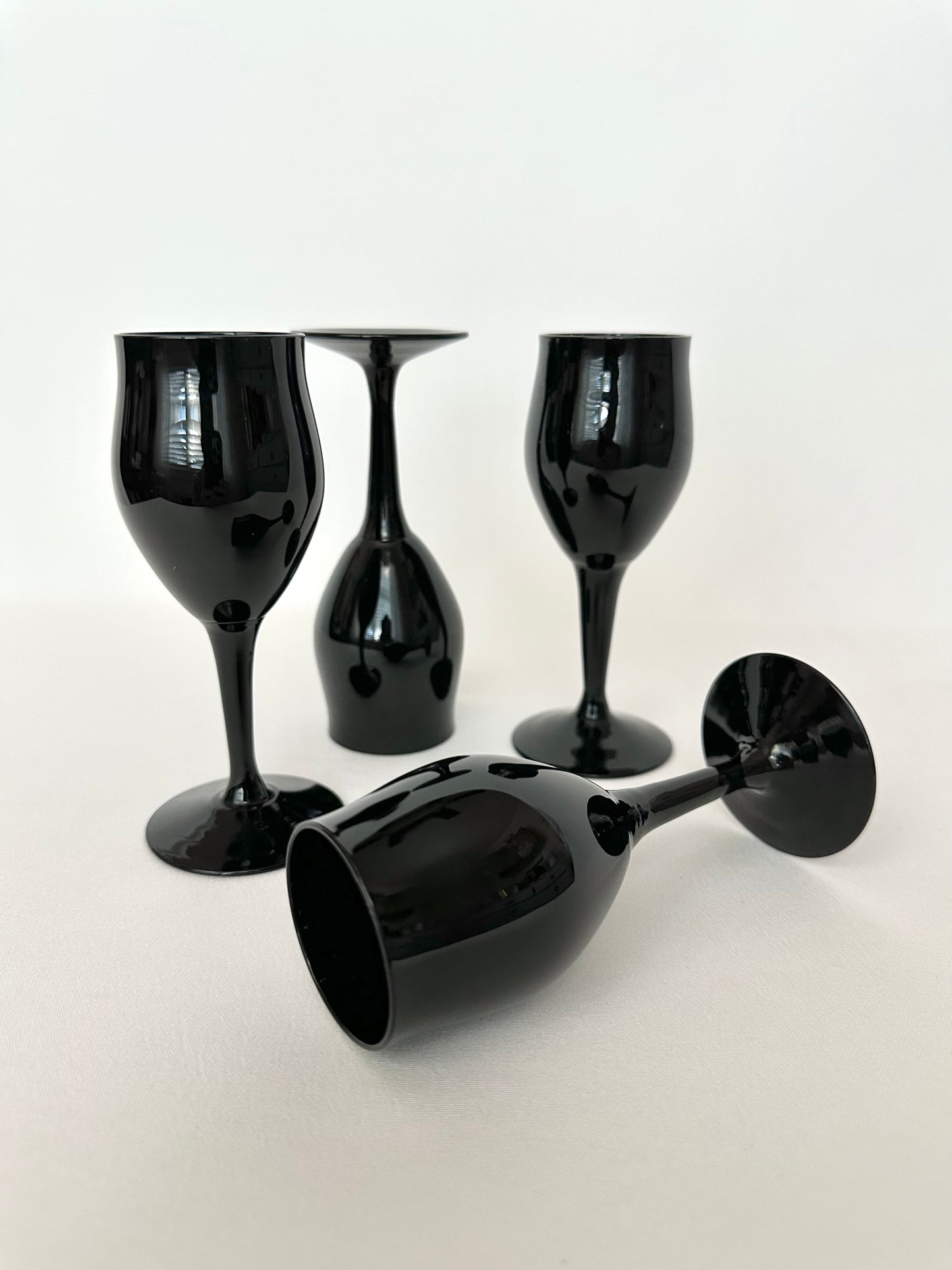Misty Crystal Cordial Glasses