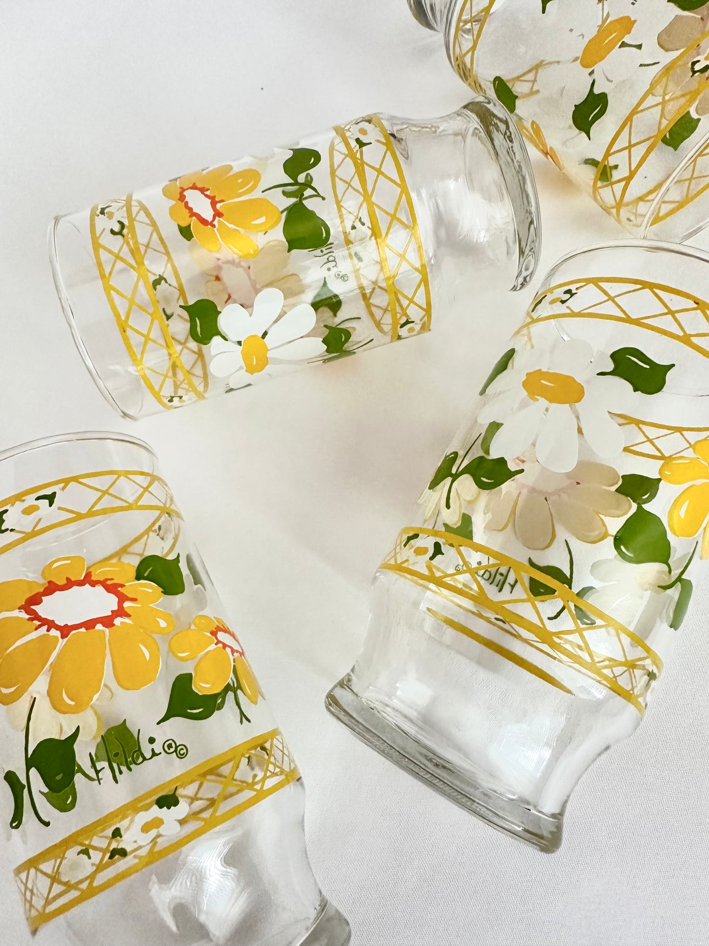 Daisy Floral Tumblers