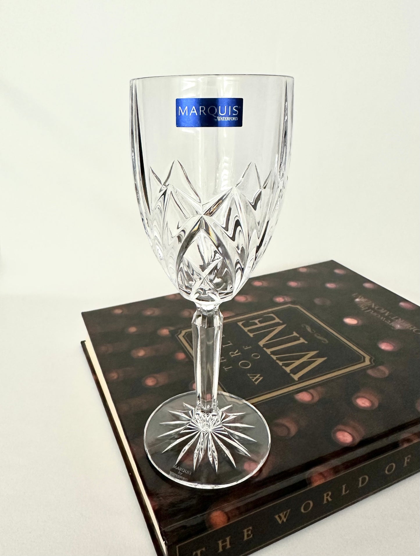 Brooke Crystal Wine Goblets
