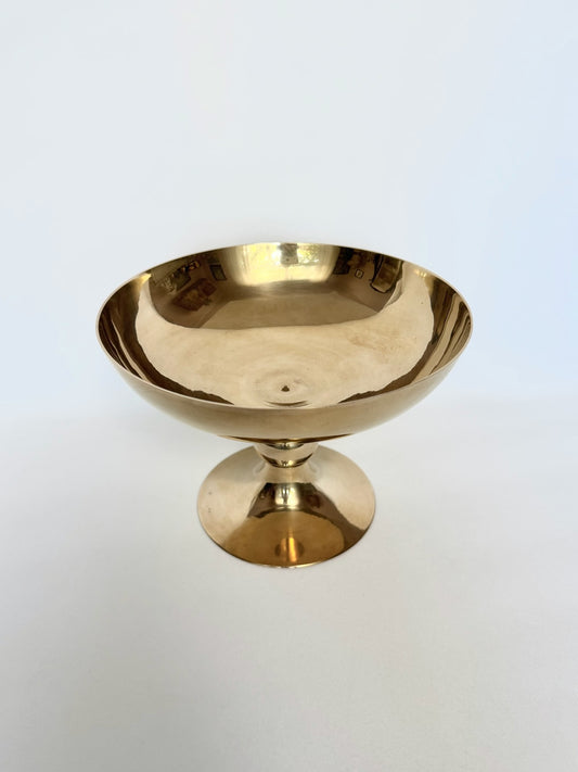 Madigan Brass Pedestal Dish