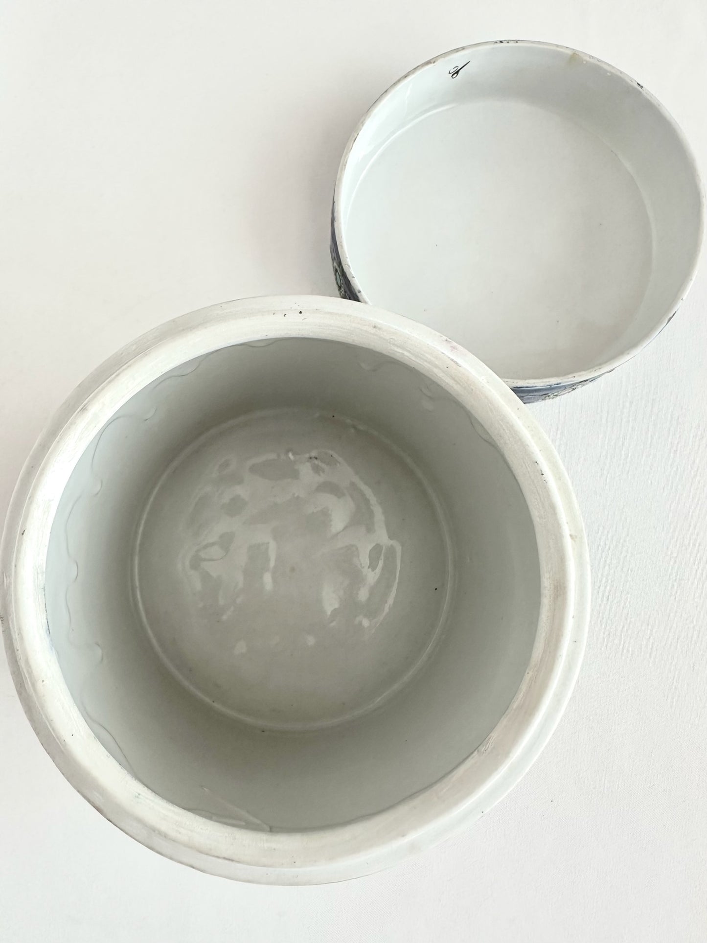 Lotus Chinoiserie Canister