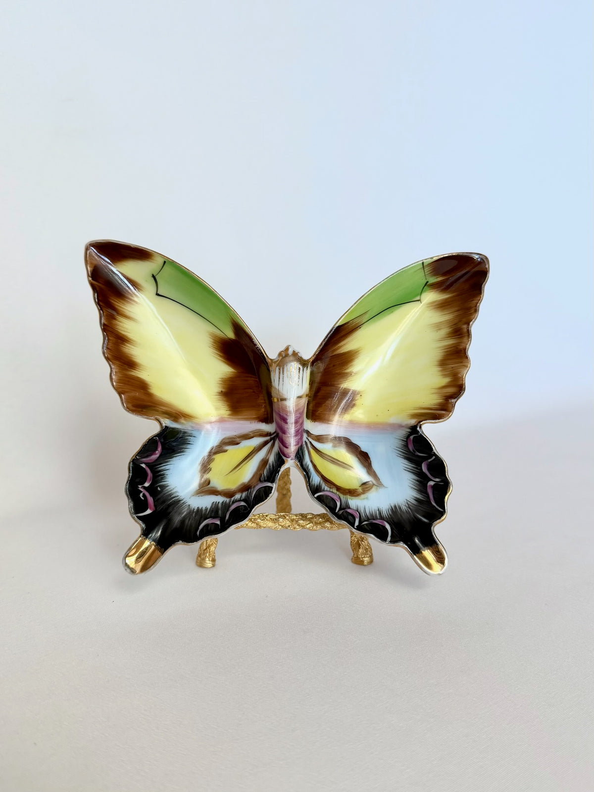 Ivy Butterfly Trinket Dish