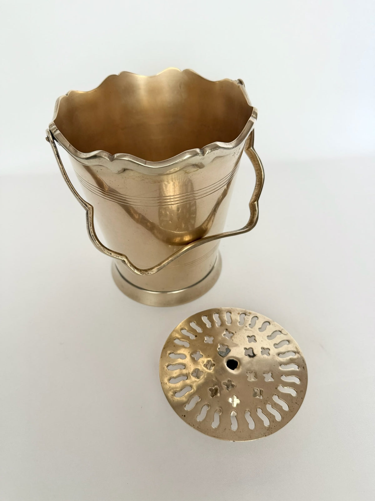 Rowena Brass Ice Bucket