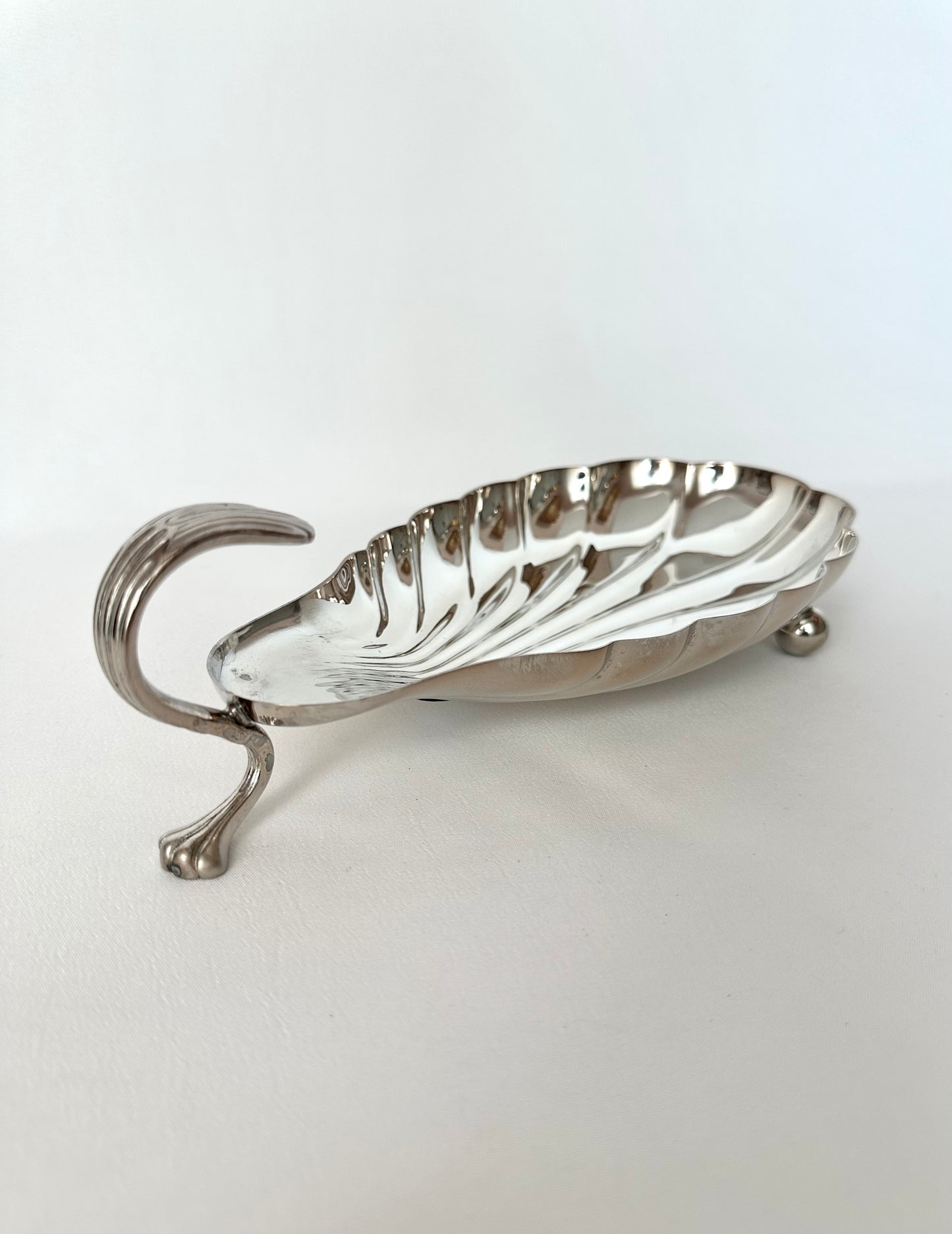 Amory Silverplate Shell Dish