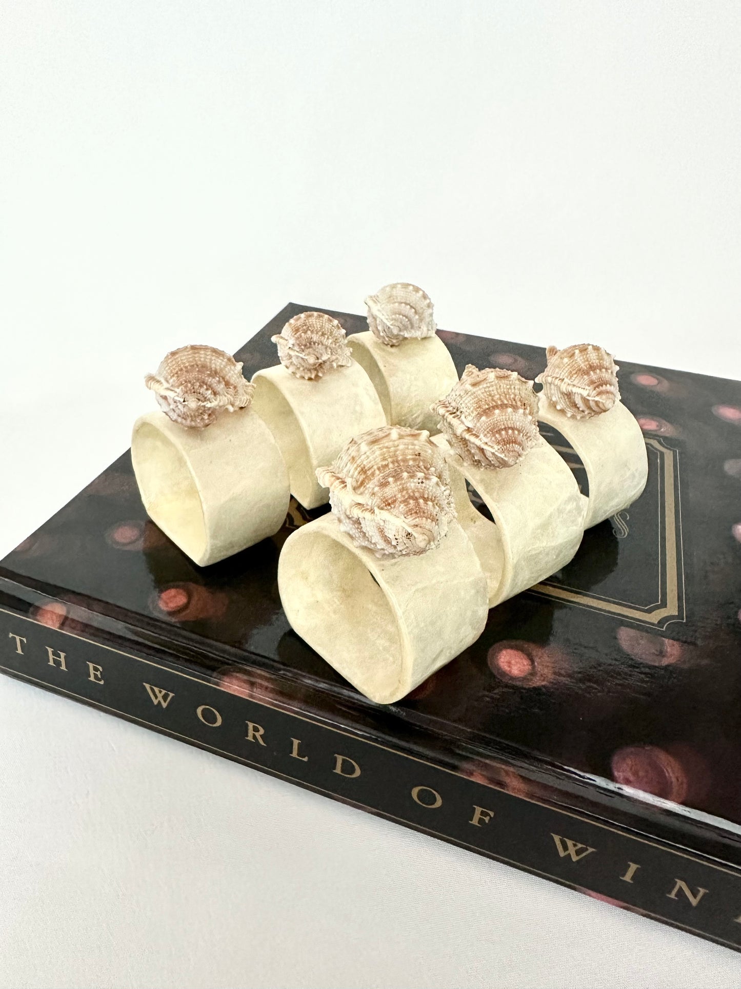 Maris Capiz Napkin Rings