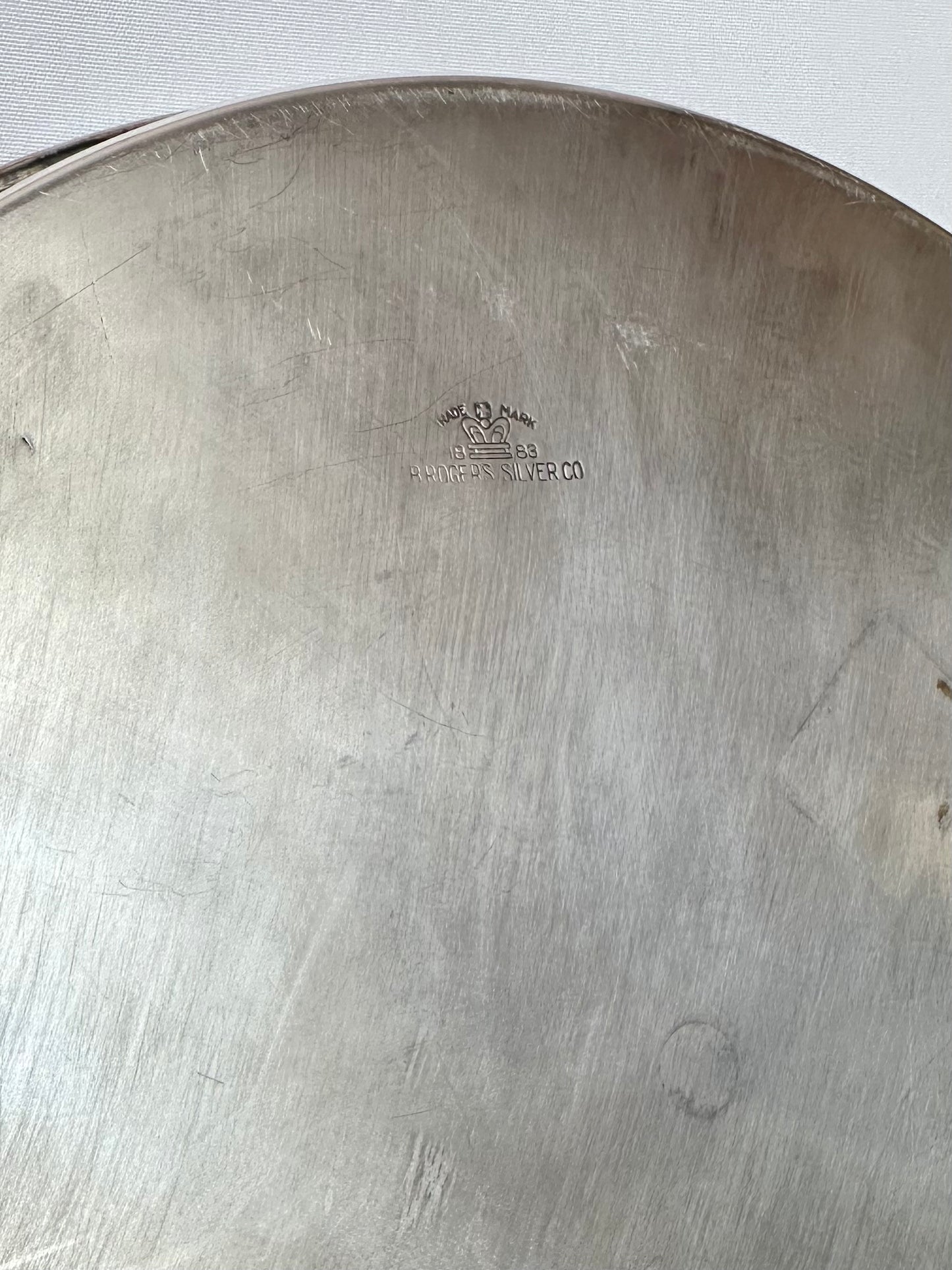 Forrest Silverplate Gallery Tray