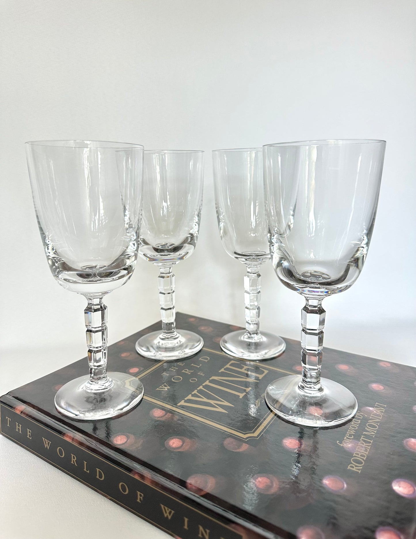 Amalie Crystal Wine Goblets