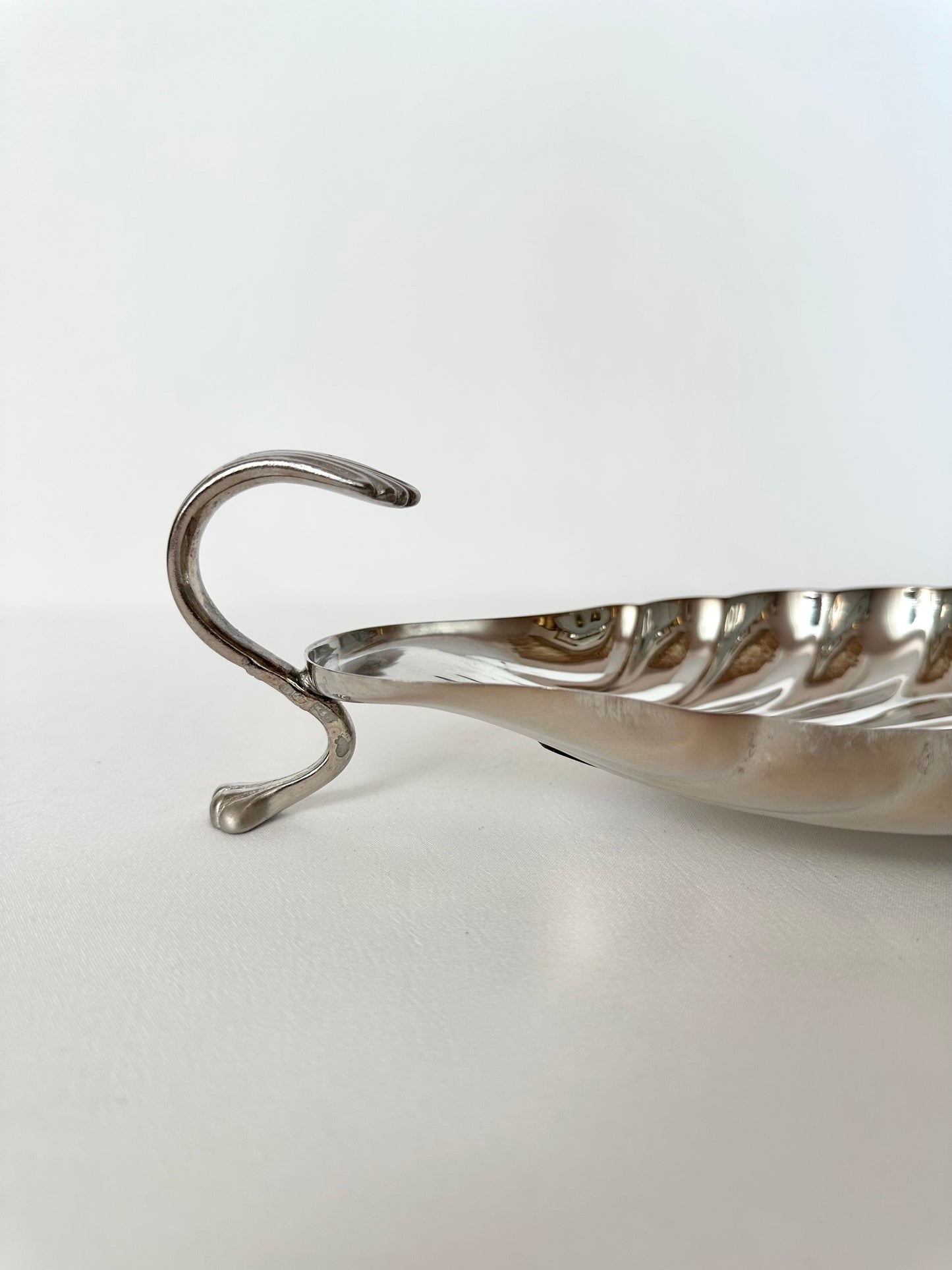 Amory Silverplate Shell Dish