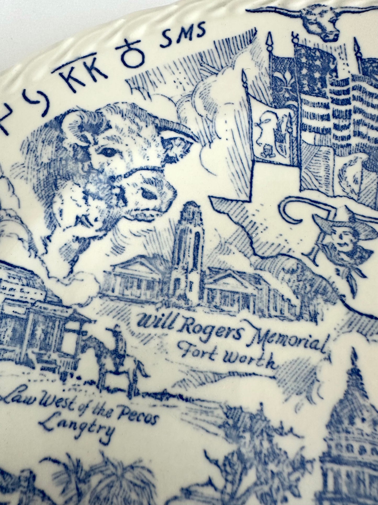 Emmie Texas Souvenir Plate