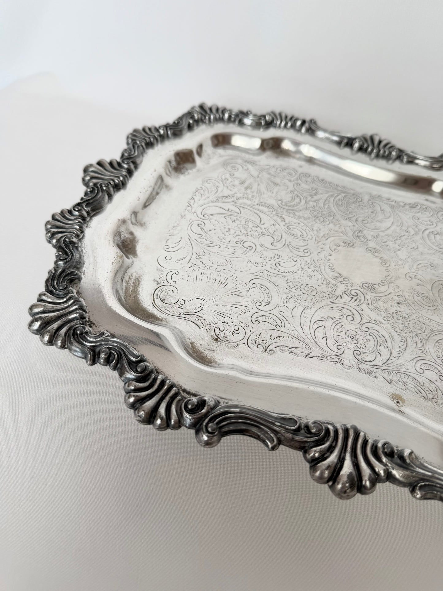 Griselda Silverplate Tray