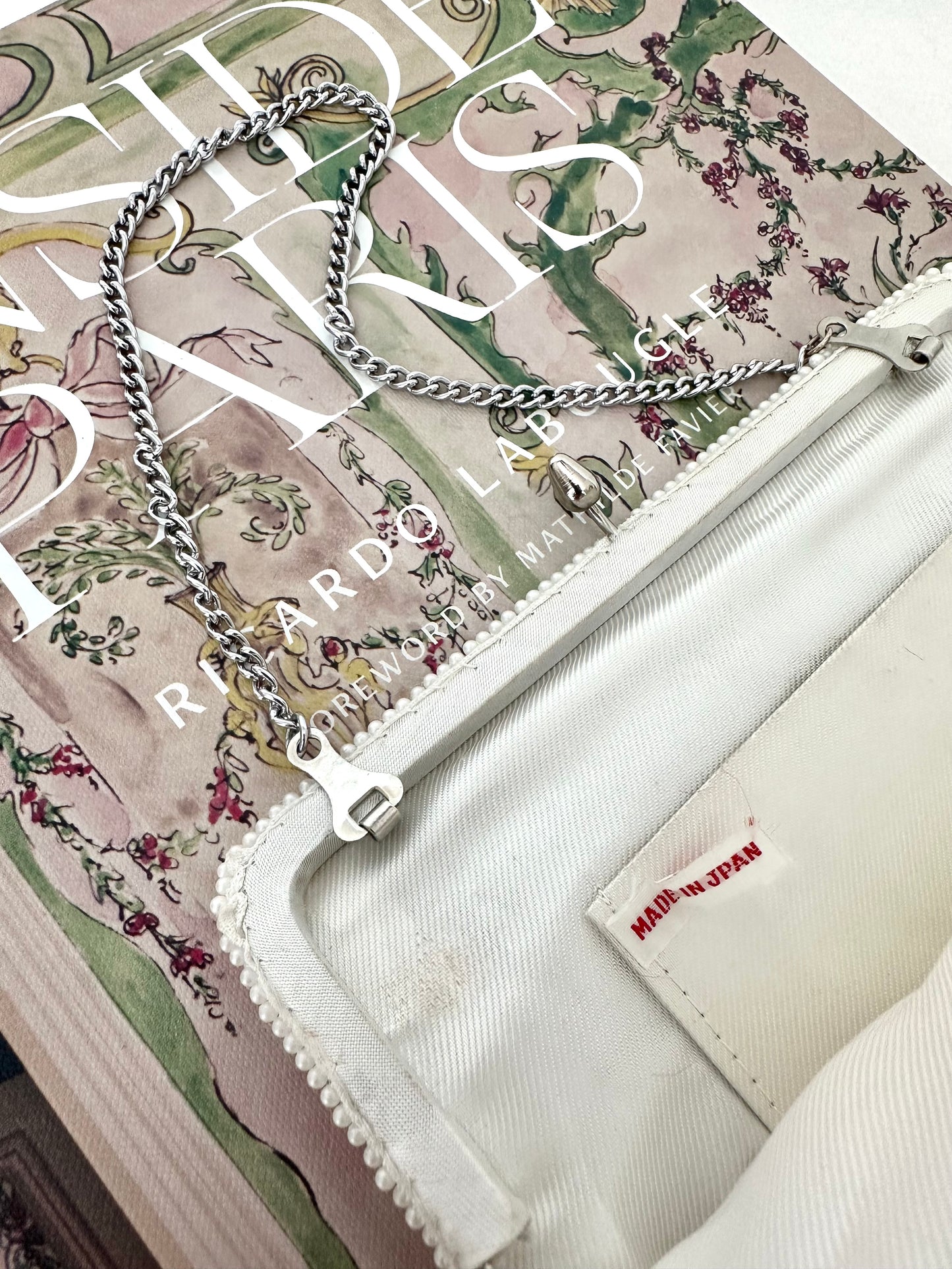Lila Beaded Handbag