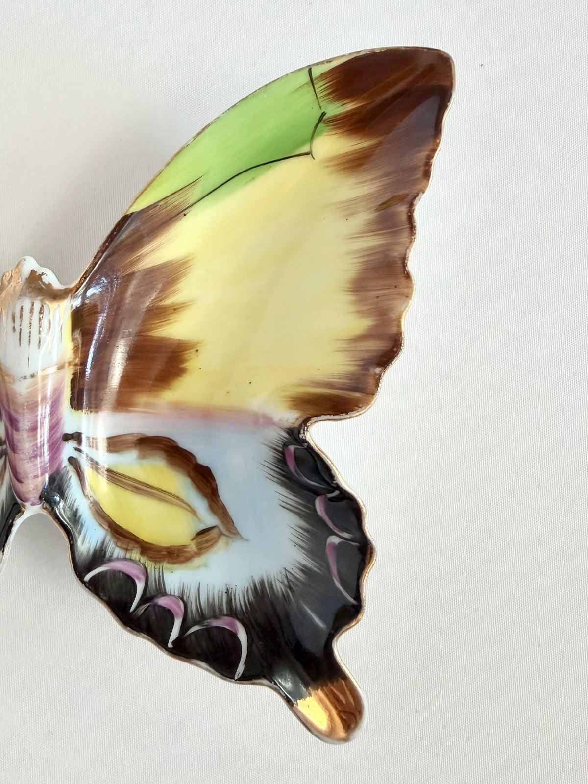 Ivy Butterfly Trinket Dish
