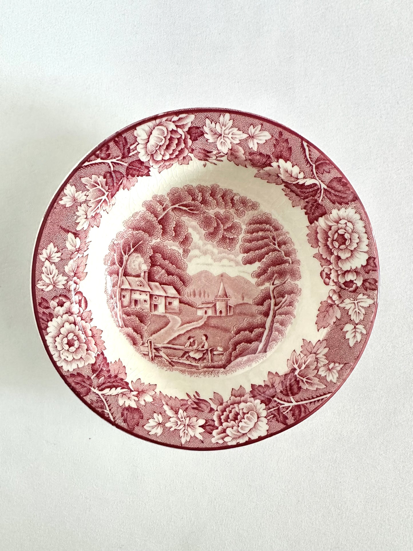 Estelle Transferware Fruit Bowls