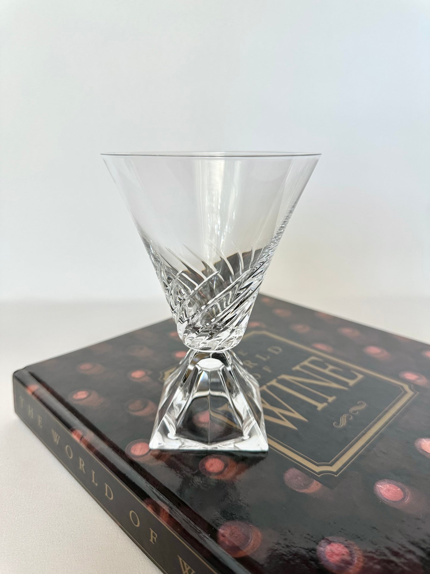 Clotilde Cut Crystal Goblets